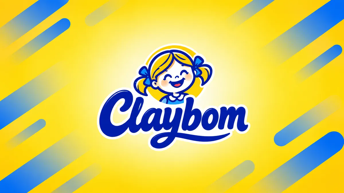 Identidade visual da Claybom em composição institucional