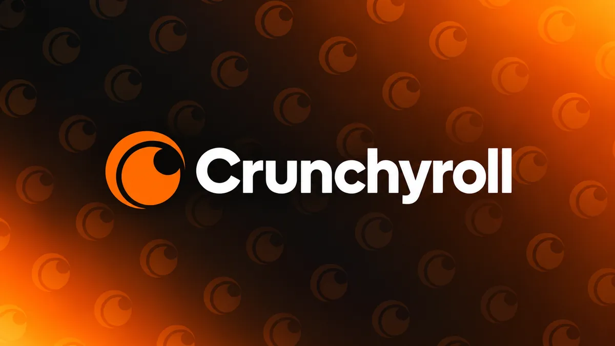 Identidade visual da Crunchyroll em composição institucional