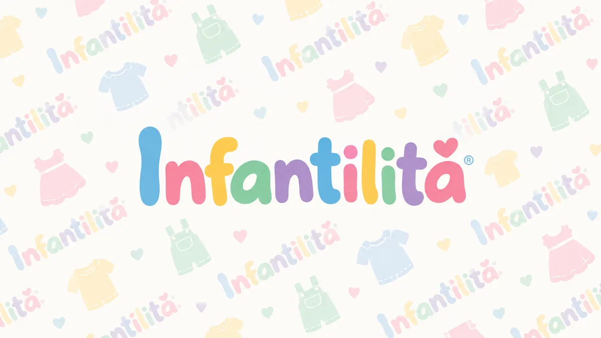 Identidade visual da Infantilitá em composição institucional