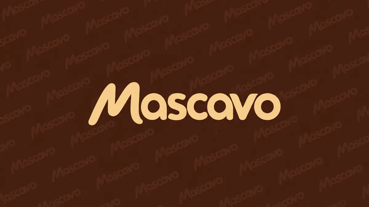Identidade visual da Mascavo em composição institucional