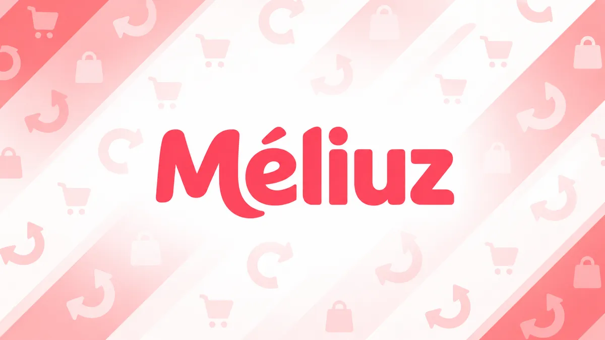 Identidade visual da Méliuz em composição institucional