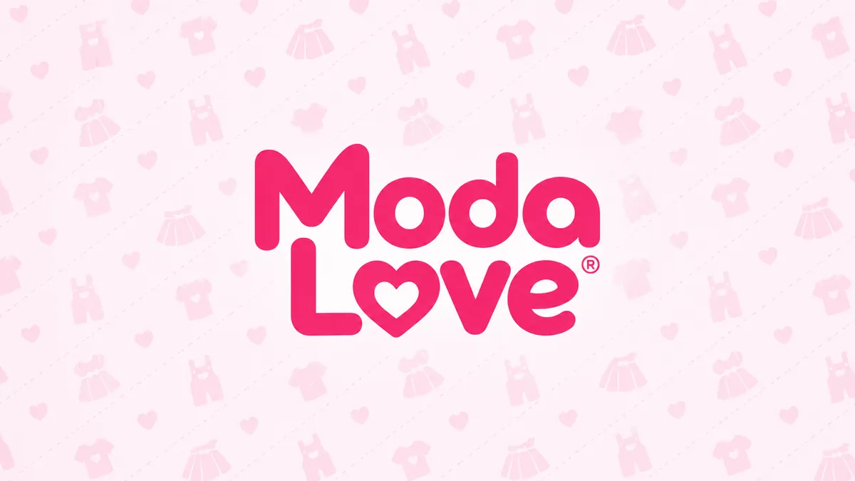Identidade visual da Moda Love em composição institucional