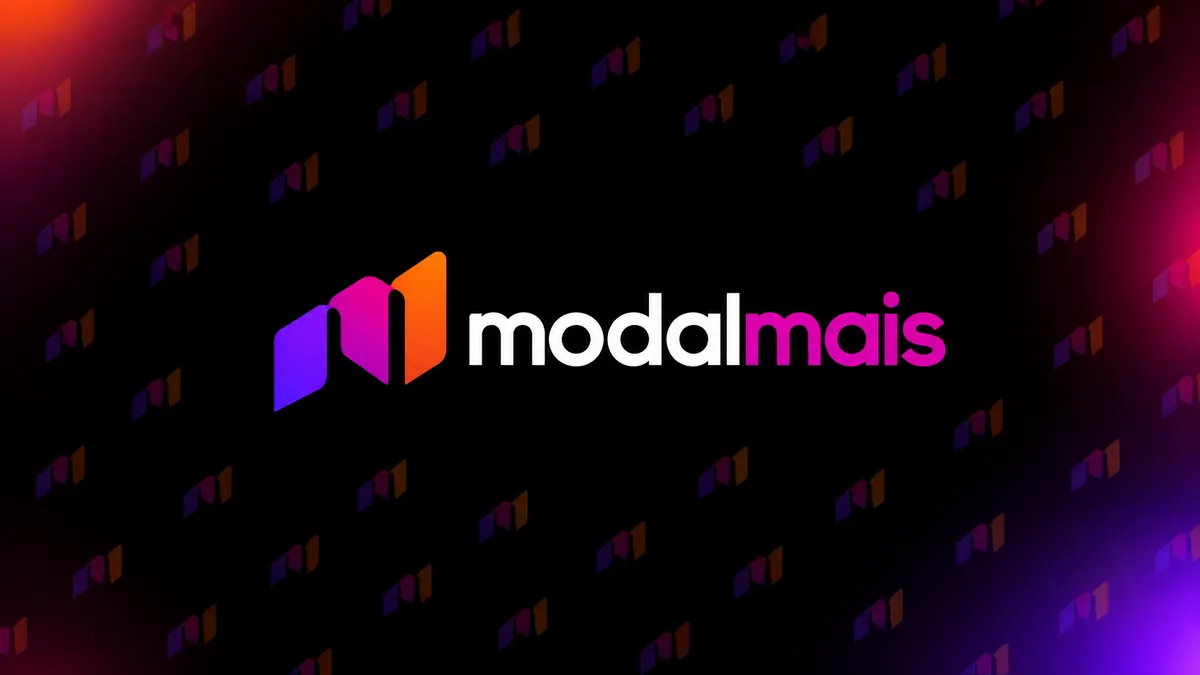 Identidade visual da modalmais em composição institucional