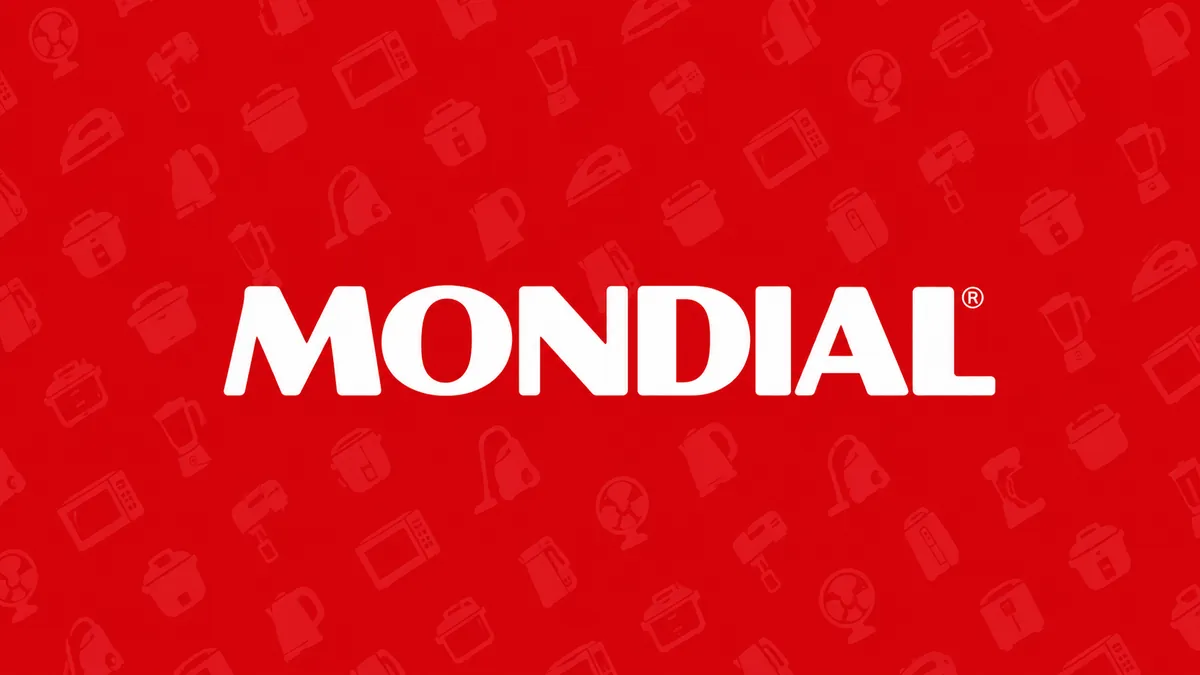Identidade visual da Mondial em composição institucional