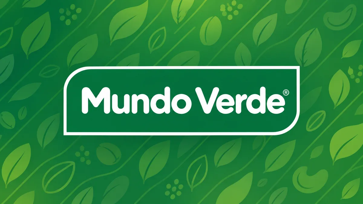 Identidade visual do Mundo Verde em composição institucional