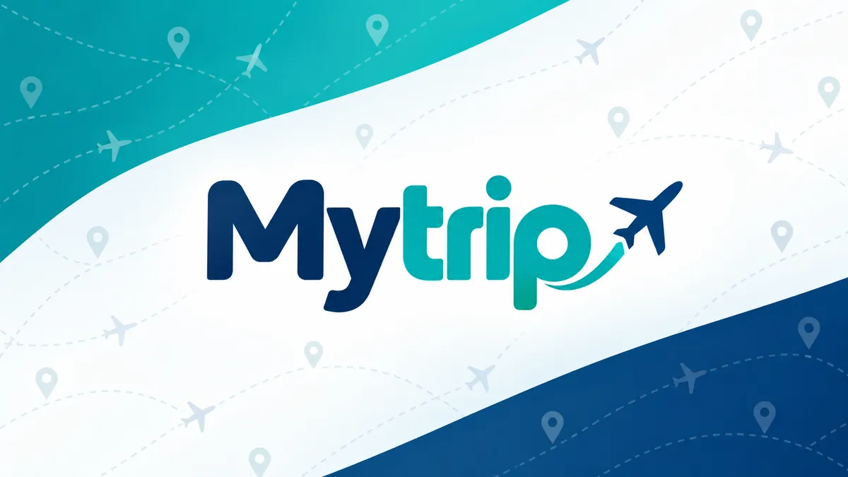 Identidade visual da Mytrip em composição institucional