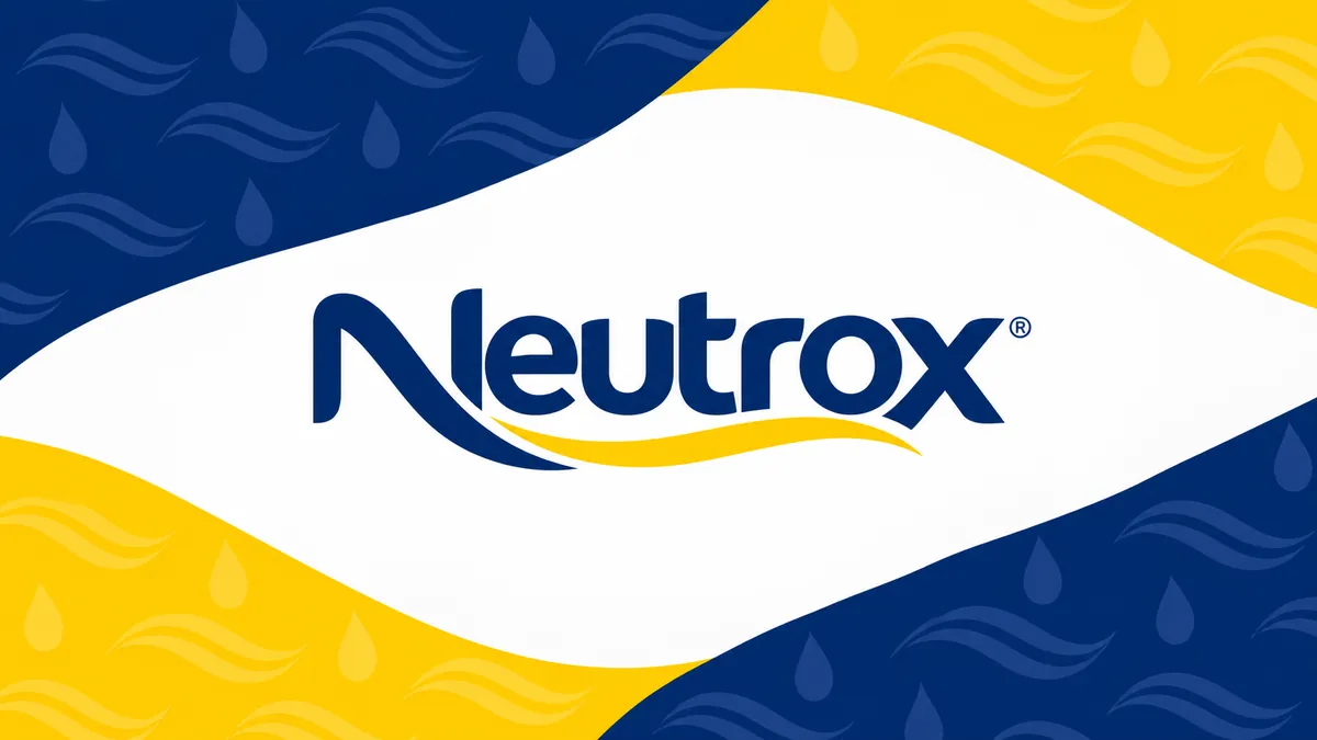 Identidade visual da Neutrox em composição institucional