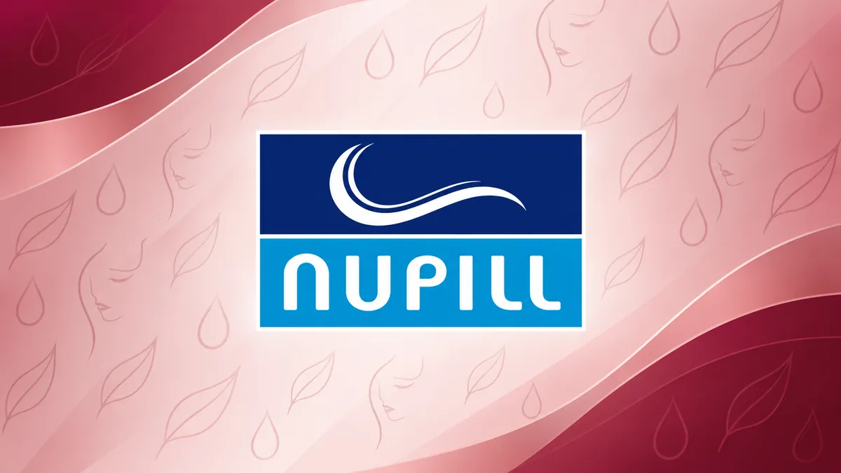 Identidade visual da Nupill em composição institucional