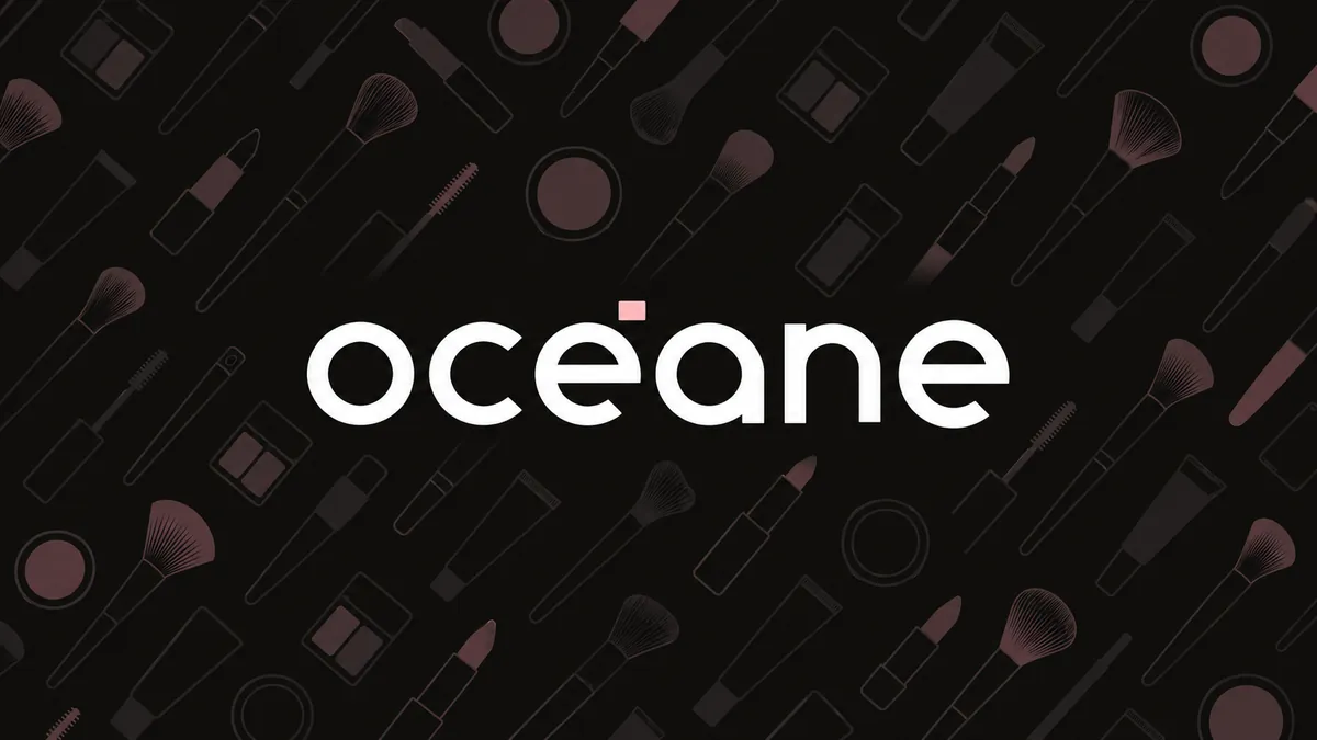 Identidade visual da Océane em composição institucional