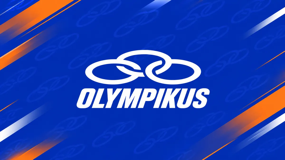 Identidade visual da Olympikus em composição institucional