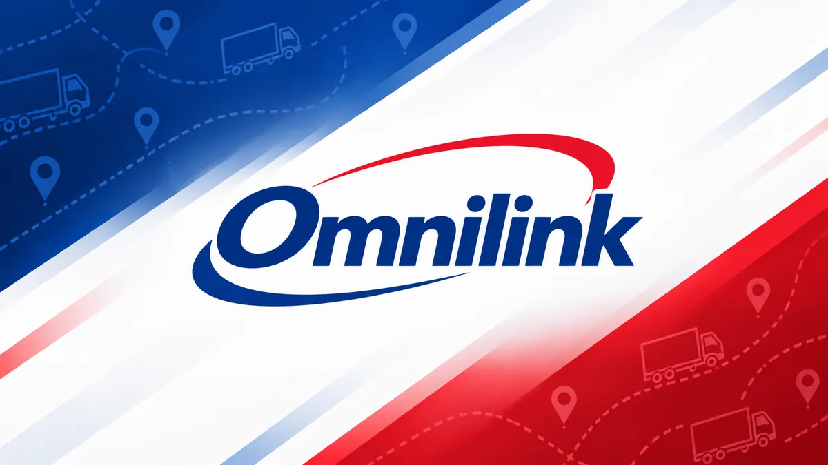 Identidade visual da Omnilink em composição institucional
