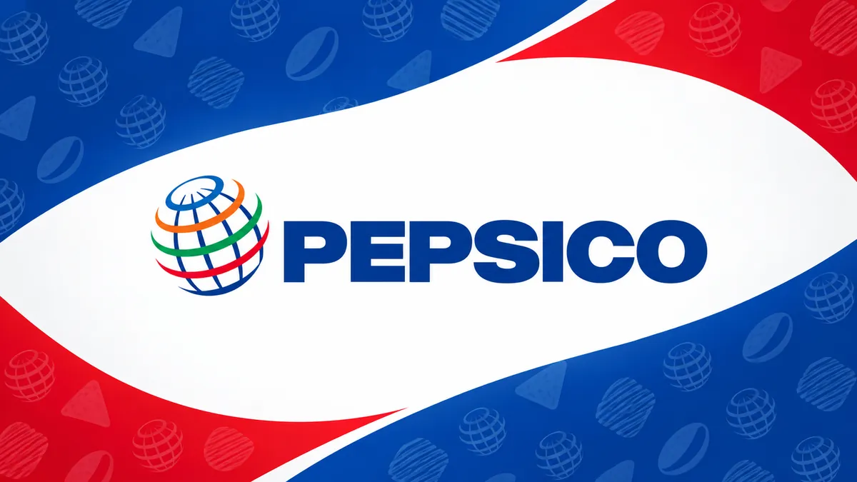 Identidade visual da PepsiCo em composição institucional