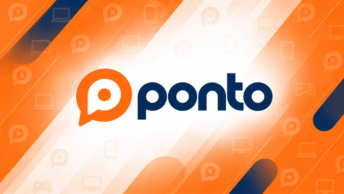 Identidade visual da Ponto em composição institucional