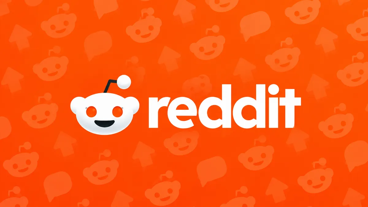 Identidade visual da Reddit em composição institucional