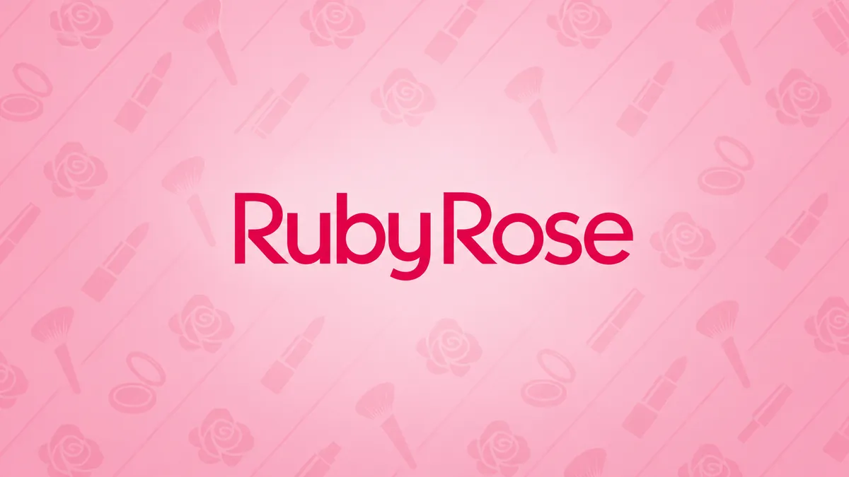 Identidade visual da Ruby Rose em composição institucional