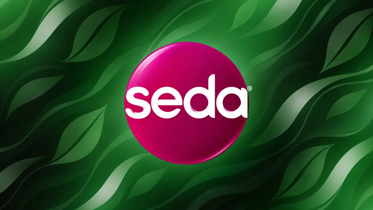 Identidade visual da Seda em composição institucional