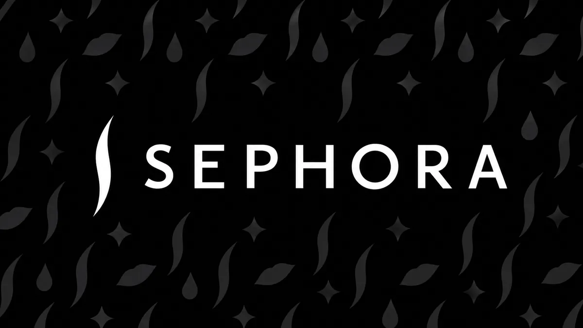 Identidade visual da SEPHORA em composição institucional