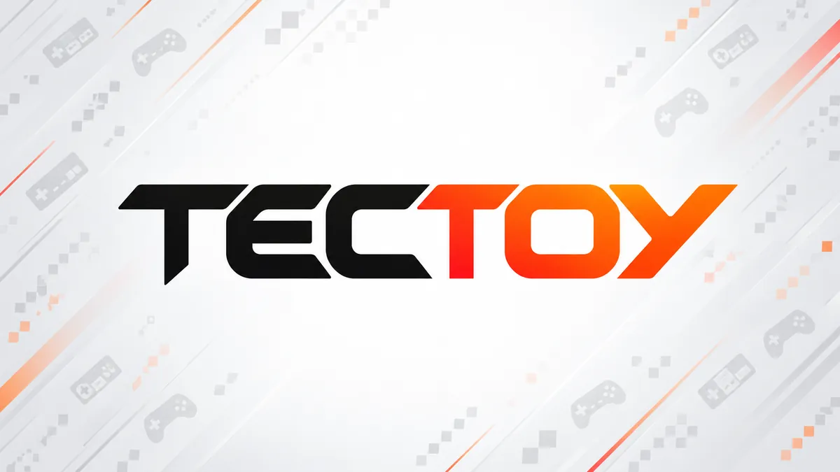 Identidade visual TecToy em composição tecnológica