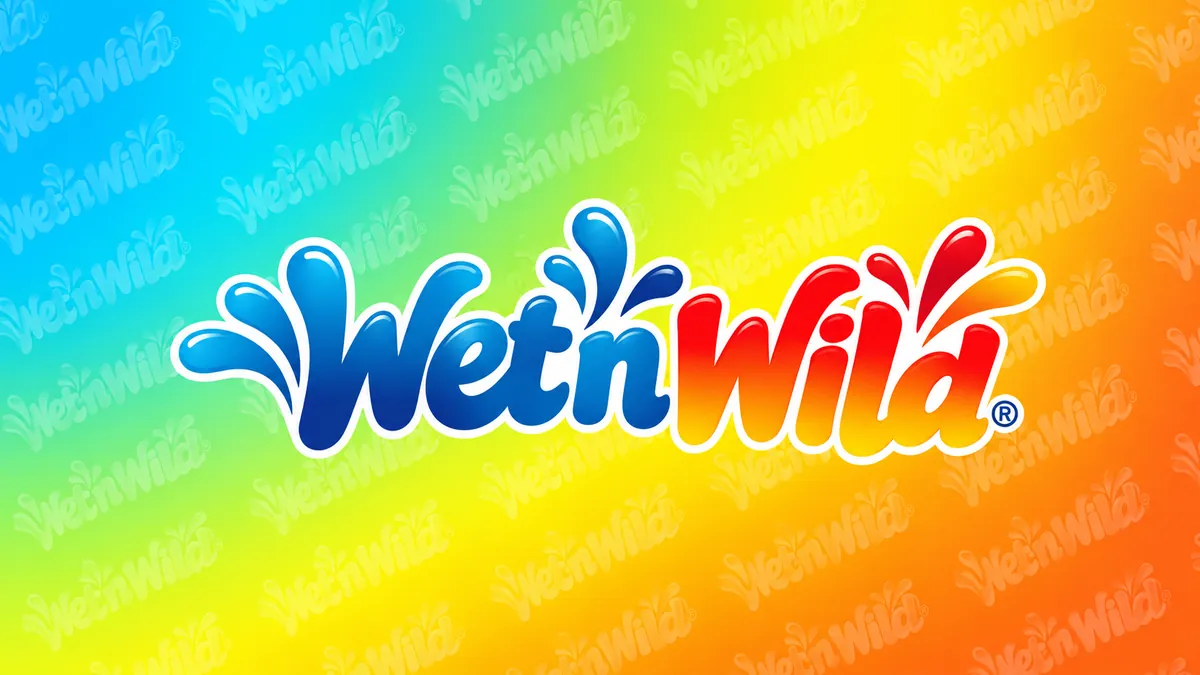Logotipo do Wet’n Wild em composição institucional