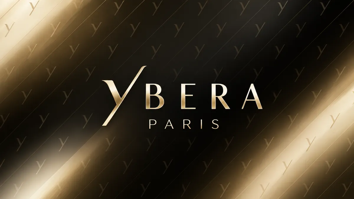 Logotipo da Ybera Paris em composição institucional